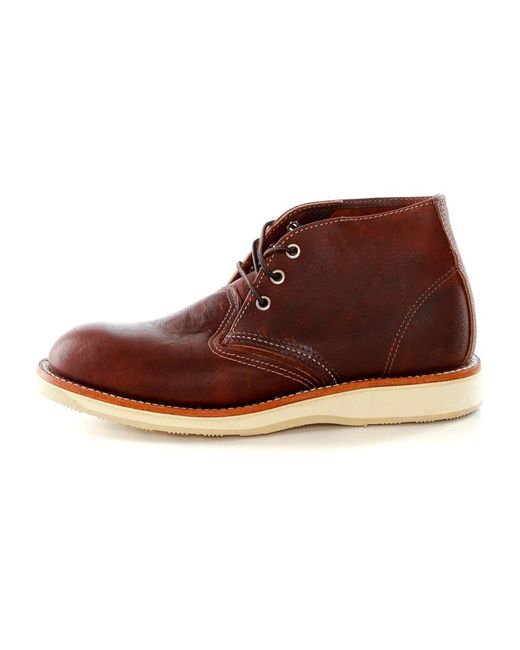 Bottes et bottines Red Wing pour homme en coloris Brown