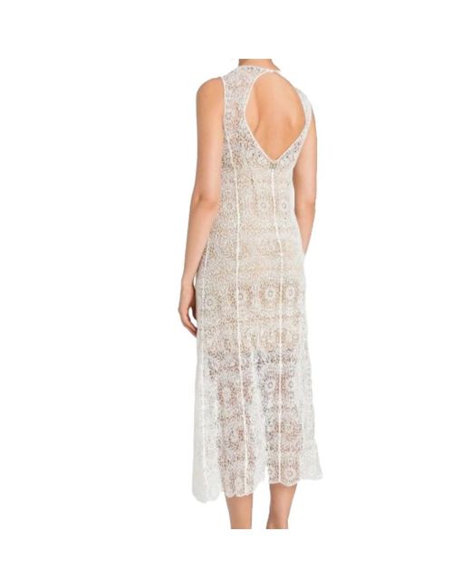 Twinset White Midi Dresses