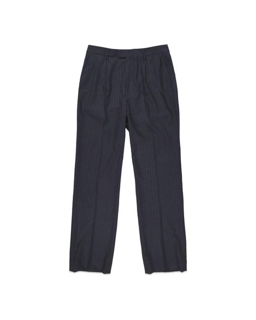 Philippe Model Broeken ,Blauw ,Wol Broek in het Blue voor heren