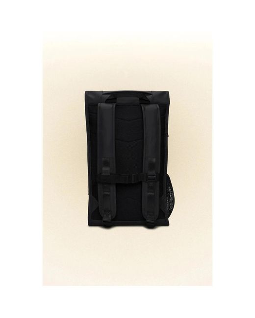 Rains Black Backpacks