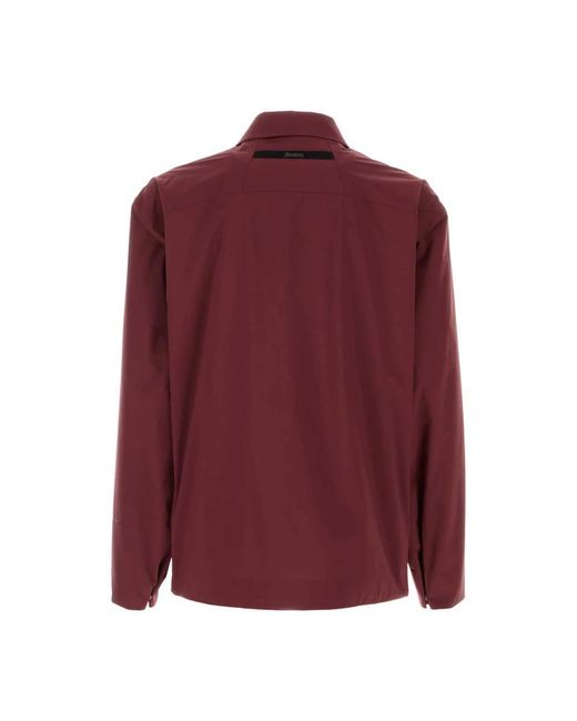 Herno Nylon Jas in het Red voor heren