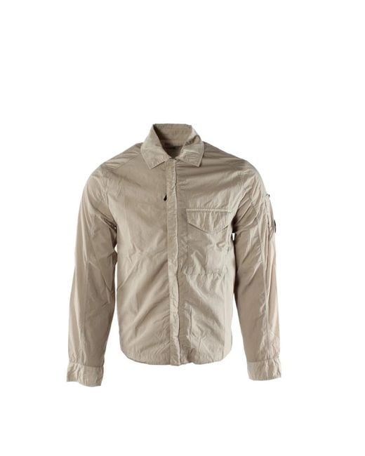 C P Company Gray Light Jackets for men