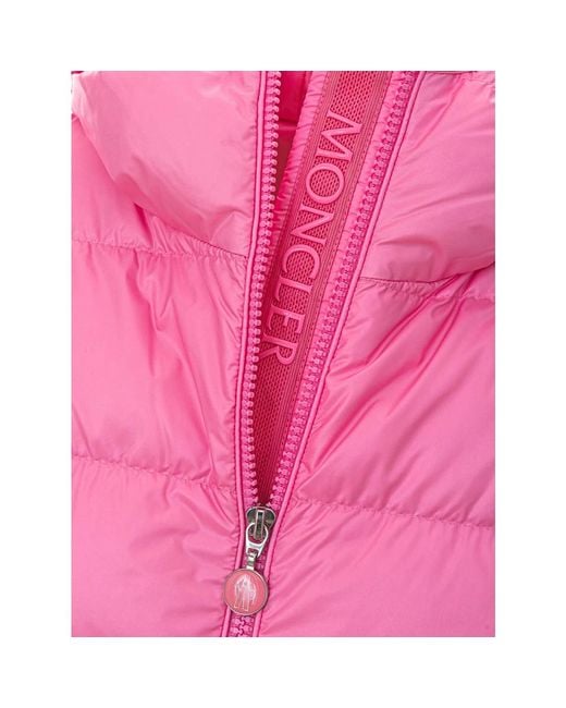 Jackets > winter jackets Moncler en coloris Pink
