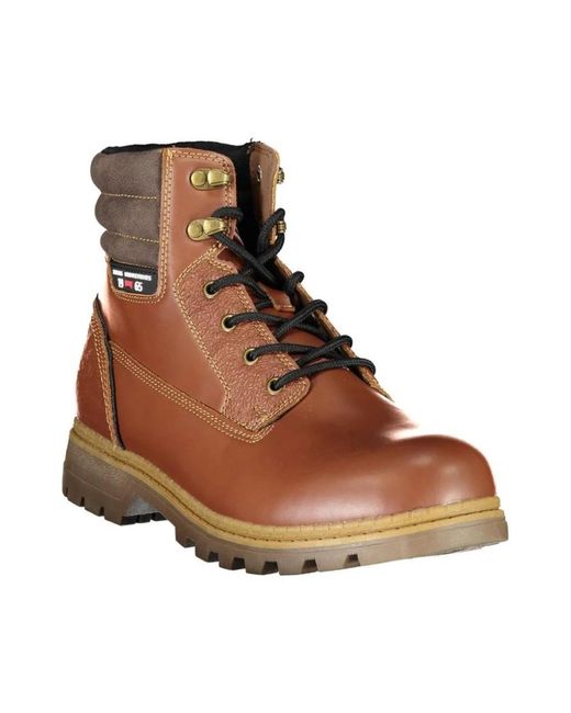 Carrera Brown Lace-Up Boots for men