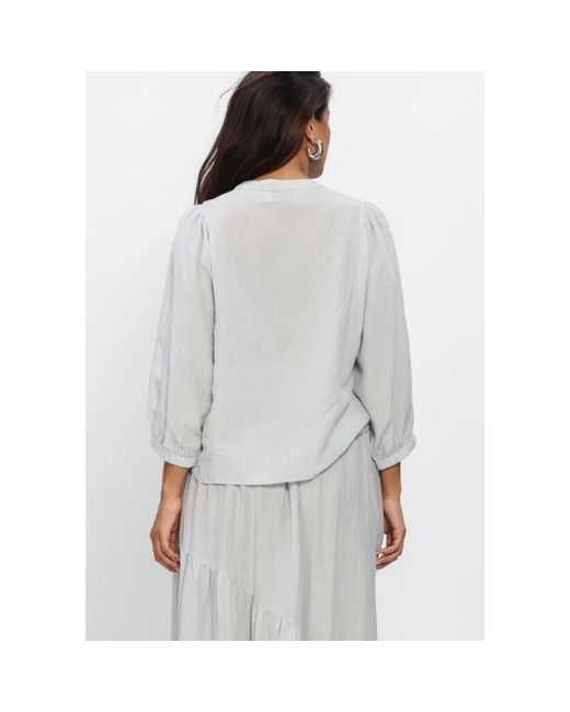 RUBY TUESDAY Illiez Blouse in het Gray