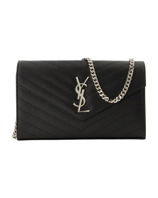 Saint Laurent Black Cross Body Bags