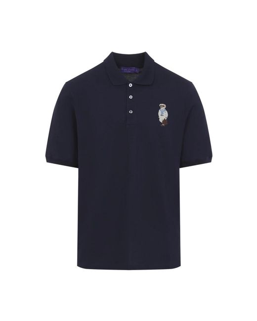 Ralph Lauren Blue Polo Shirts for men