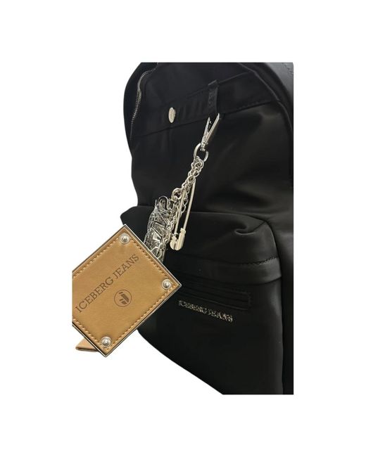 Iceberg Black Backpacks