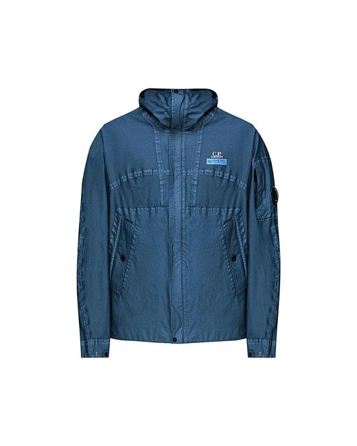 C P Company Blue Light Jackets for men