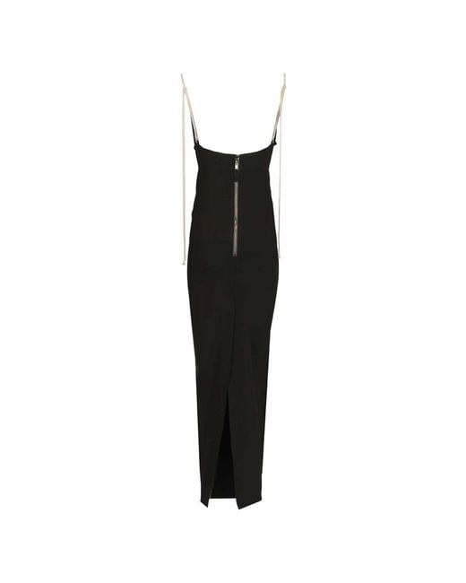 Rick Owens Black Maxi Dresses