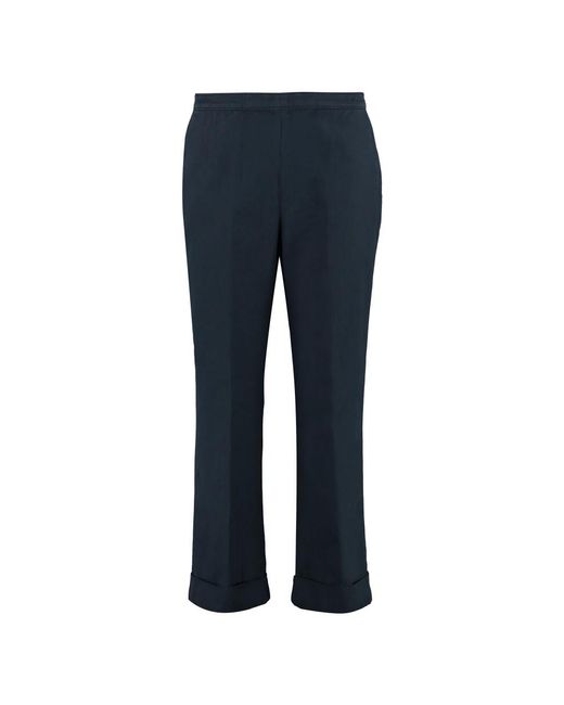 Aspesi Wide Trousers in het Blue