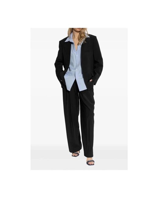 Alexander Wang Black Tapered Trousers