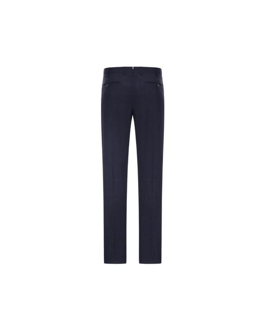PT Torino Blue Suit Trousers for men