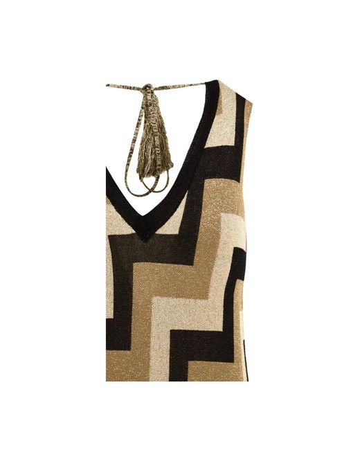 Akep Maxi Dresses in het Metallic