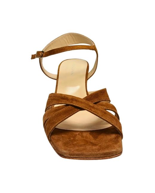 Baldinini Brown High Heel Sandals