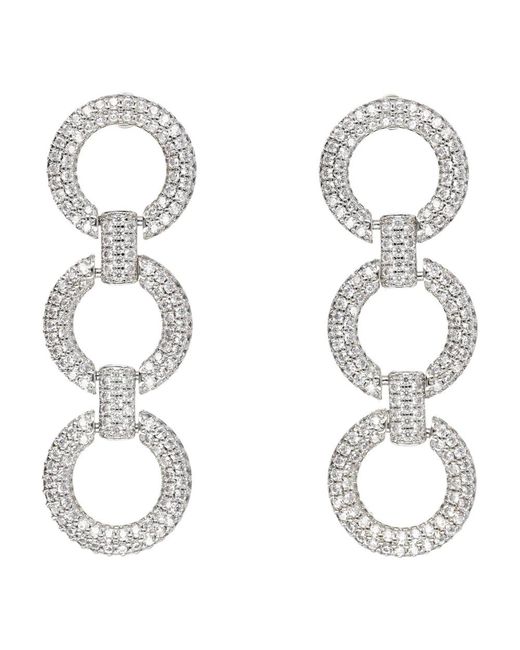 Self-Portrait Metallic Earrings