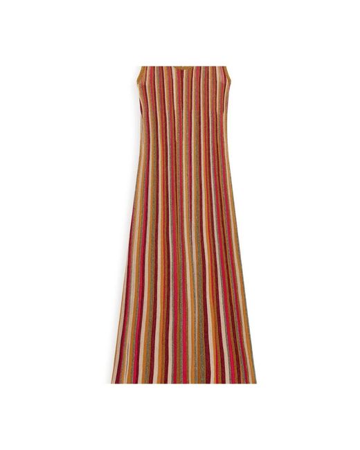 Maliparmi Brown Midi Dresses
