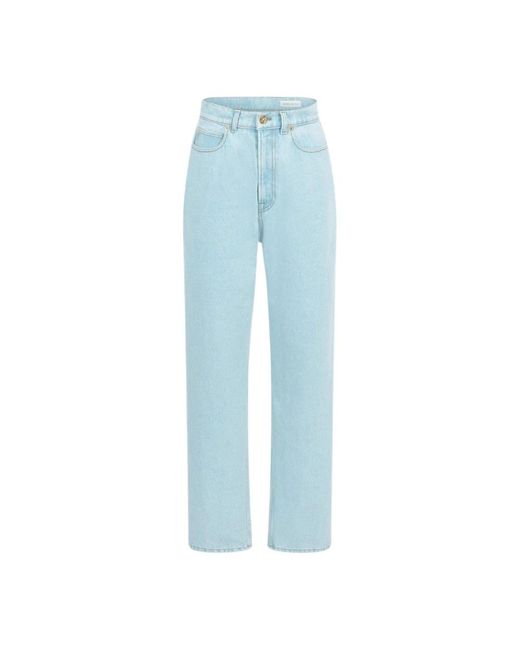 Nina Ricci Straight Jeans in Blue Lyst UK