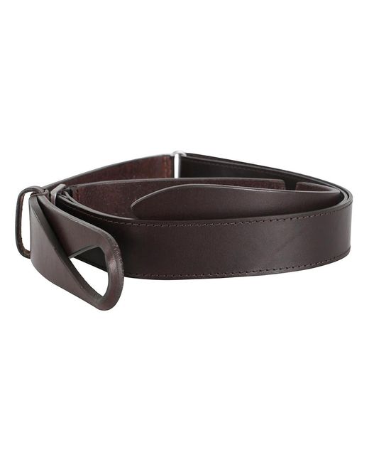 Orciani Black Belts for men