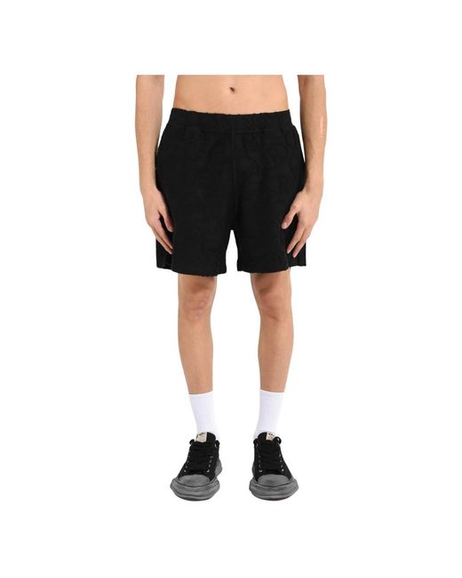 Represent Black Casual Shorts for men