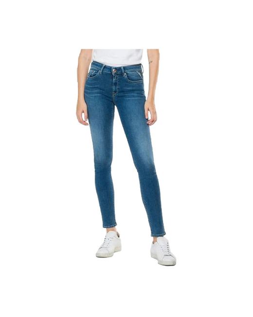 Replay Blue Skinny Jeans