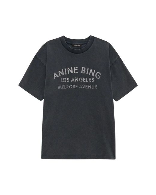 Anine Bing Women's Black T-Shirts