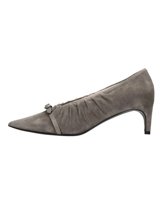 Roberto Del Carlo Gray Pumps