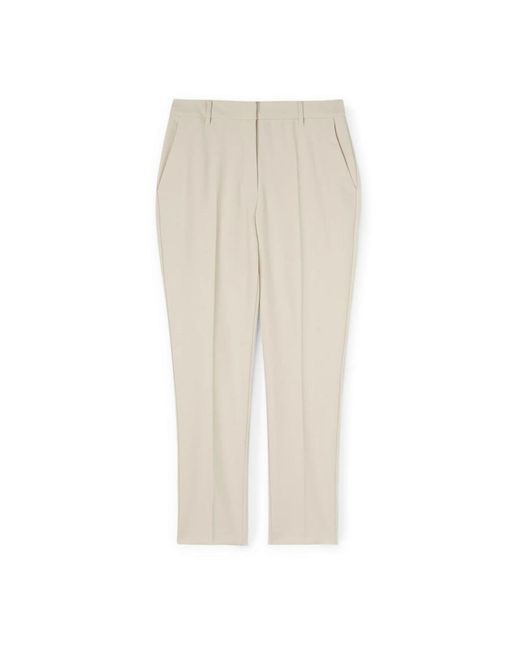 Cropped Trousers di mötivi in Natural