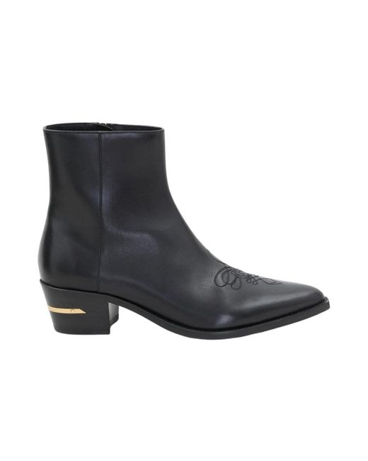 Amiri Black Ankle Boots for men