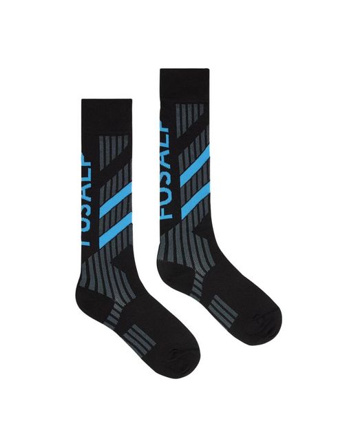 Fusalp Sock Tech Ski Socks in het Black