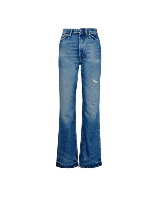 Jeans > boot-cut jeans Acne en coloris Blue