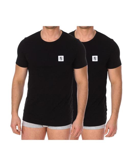 Bikkembergs Black T-Shirts for men