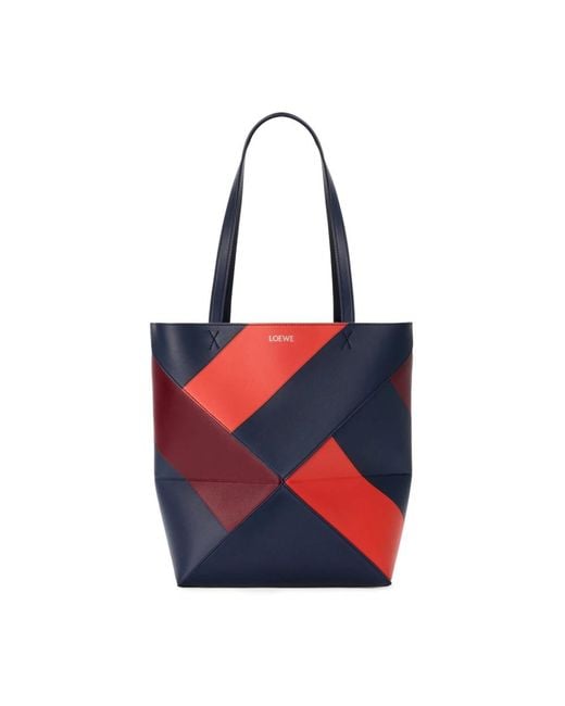 Loewe Red Shopping Bags