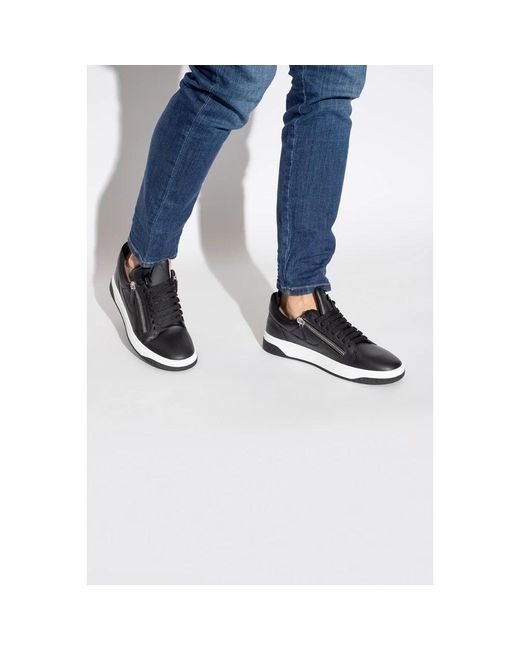 Giuseppe Zanotti Black Trainers for men