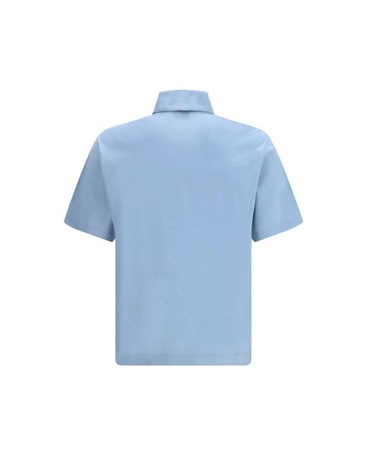 Ferragamo Blue Polo Shirts for men