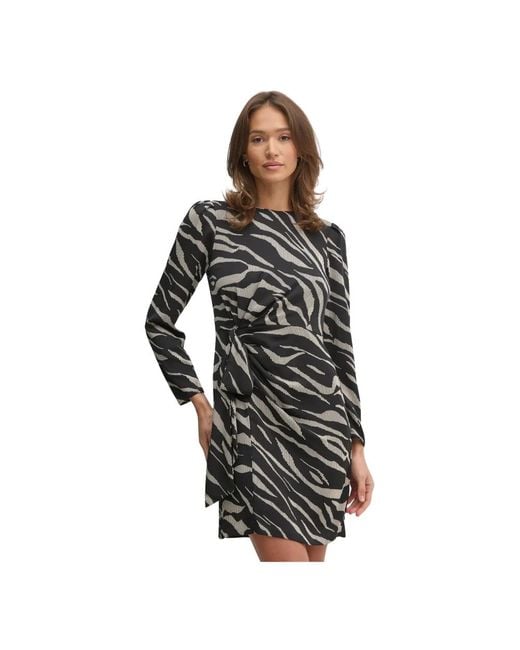 DKNY Mini Jurk in het Black