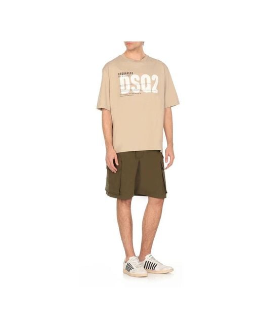 Casual Shorts DSquared² de hombre de color Green