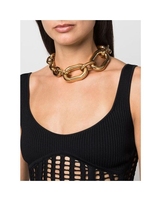 Rabanne Metallic Necklaces