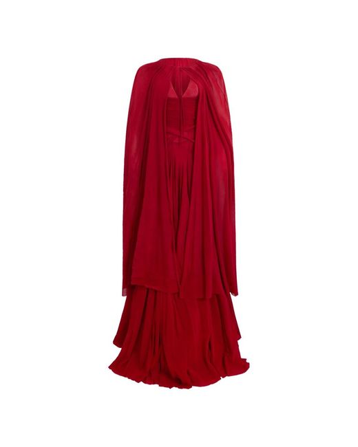 Philosophy Di Lorenzo Serafini Red Maxi Dresses