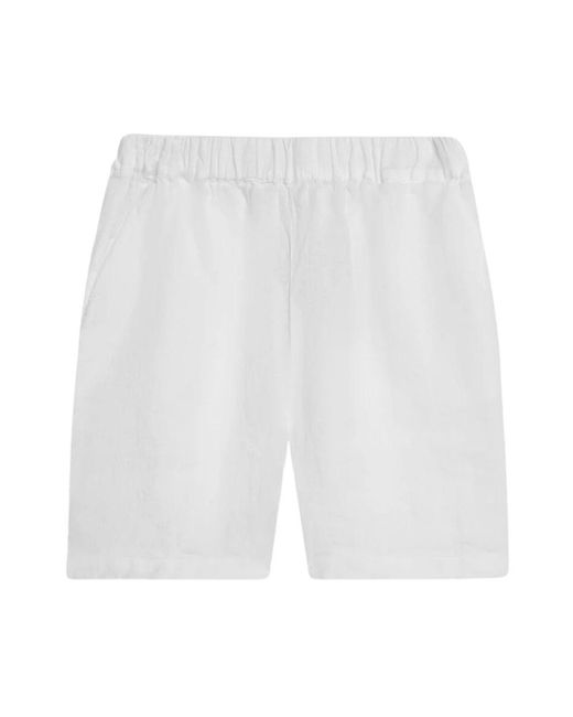 Brooks Brothers White Casual Shorts