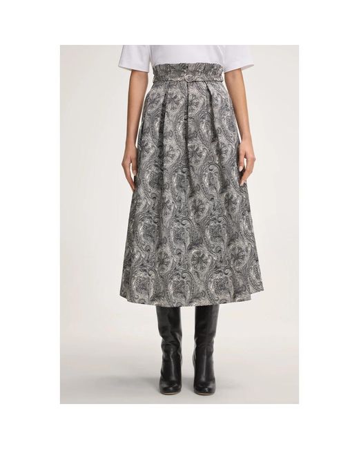 Windsor. Rokken ,Grijs ,Dr 643H Rok in het Gray