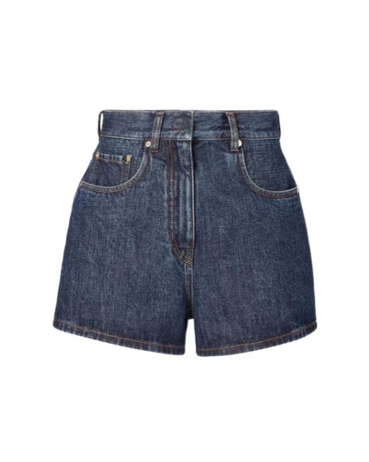 Fendi Shorts in het Blue