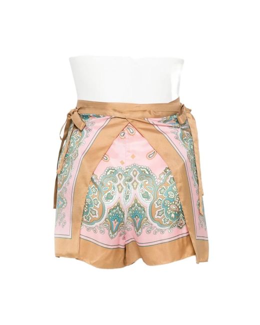 Pinko Pink Short Shorts