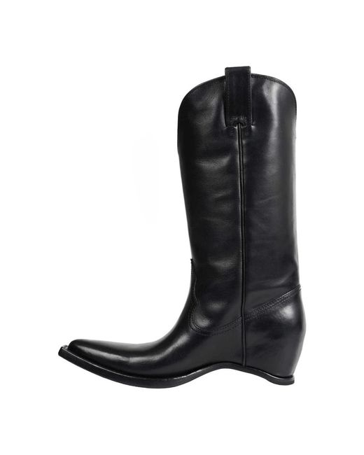 Maison Margiela Black Cowboy Boots