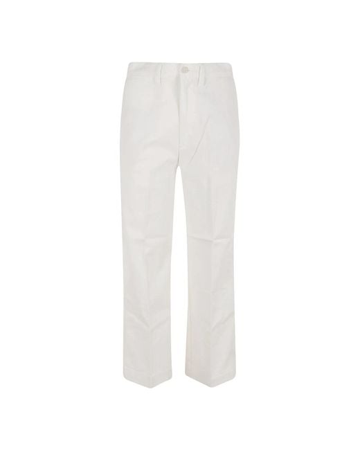 Pantalones blancos ss 24 Ralph Lauren de color White