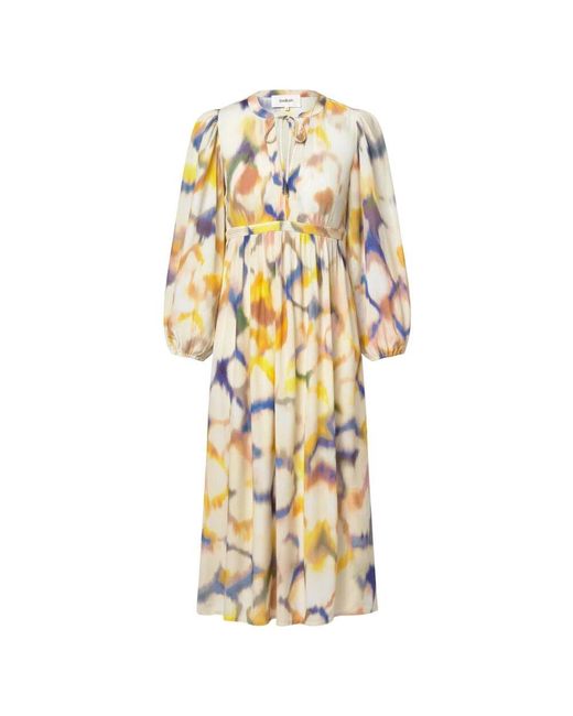 Midi Dresses Ba&sh en coloris Metallic