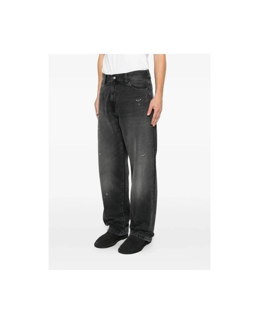 Carhartt Gray Straight Fit Jeans for men