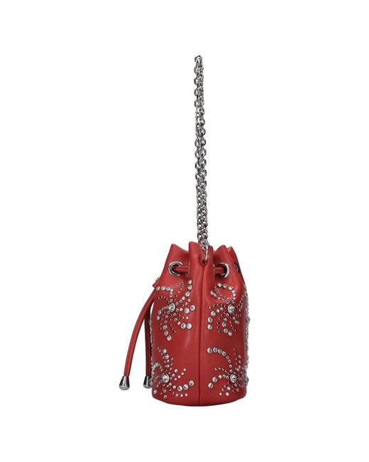 La Carrie Red Bucket Bags