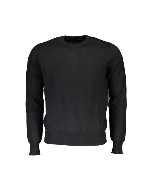 North Sails Black Round-Neck Knitwear for men