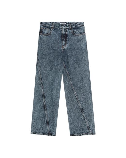 Alaïa Straight Jeans in het Blue